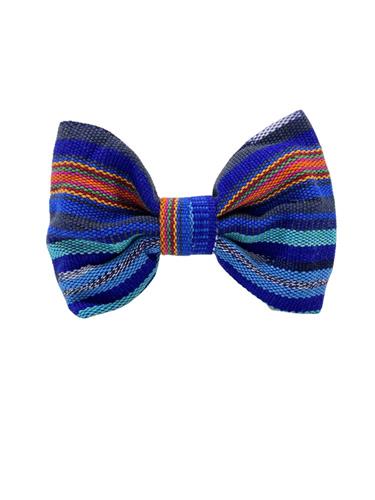 Handwoven Pet Bow Tie- Midnight Train