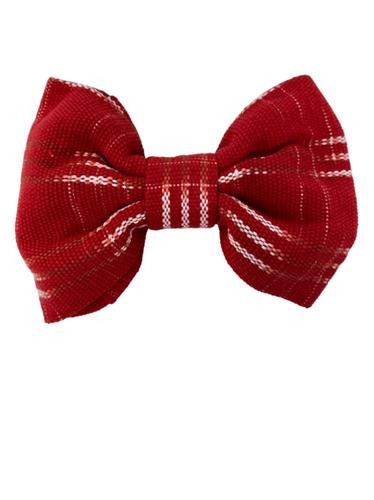 Handwoven Pet Bow Tie- Hot Tamale