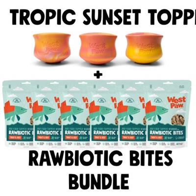 Large Sunset Toppl + Rawbiotic Bites Bundle
