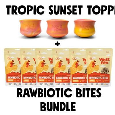 Large Sunset Toppl + Rawbiotic Bites Bundle