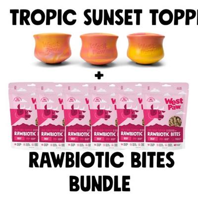 Large Sunset Toppl + Rawbiotic Bites Bundle