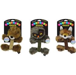 Spunkypup Wibbleez Outdoors Combo Plush Tug Toy One Size