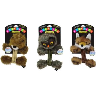 Spunkypup Wibbleez Outdoors Combo Plush Tug Toy One Size