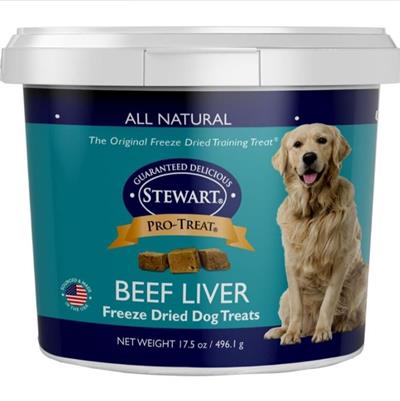 Pro-Treat Freeze Dried Dog Treats Beef Liver 17.5oz.
