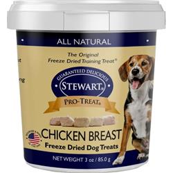 Pro-Treat Freeze Dried Dog Treats Chicken Breast 3oz.