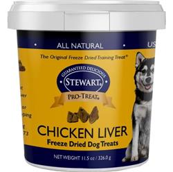 Pro-Treat Freeze Dried Dog Treats Chicken Liver 11.5oz.