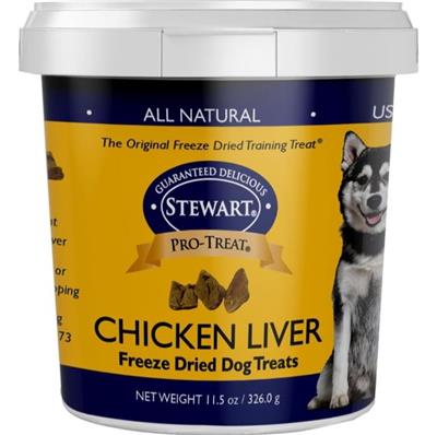 Pro-Treat Freeze Dried Dog Treats Chicken Liver 11.5oz.