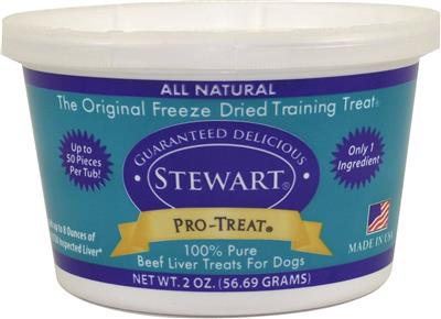 Pro-Treat Freeze Dried Dog Treats Beef Liver 2oz.
