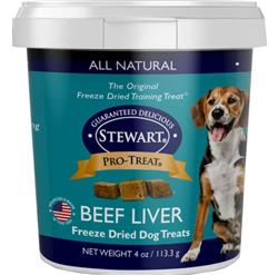 Pro-Treat Freeze Dried Dog Treats Beef Liver 4oz.