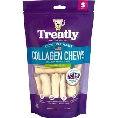 Treatly USA Collagen Chip Rolls Natural Small-8oz.