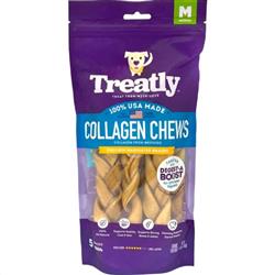 Treatly USA Collagen Braids Chicken 6in. -5 Pk
