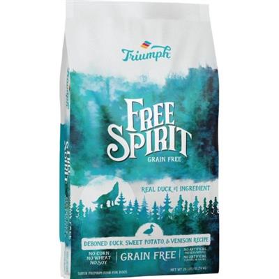 Triumph Grain Free Dog Food Duck/Sweet Potato 26 Lb