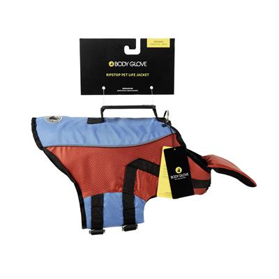 Body Glove Ripstop Pet Life Jacket - Red/Blue