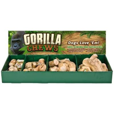 Gorilla Chew For Dogs Display 28 Pc