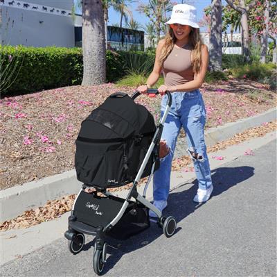 Black - Napa Pet Stroller (3-in-1 Travel System)