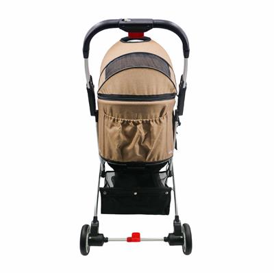 Tan - Napa Pet Stroller (3-in-1 Travel System)