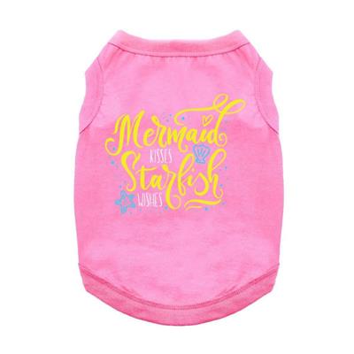 Mermaid Kisses Starfish Wishes - Dog Shirt