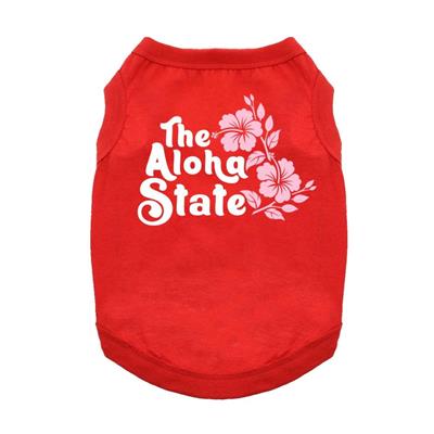 The Aloha State - Dog Shirt