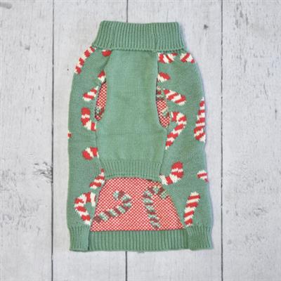 Minty Candy Cane Sweater