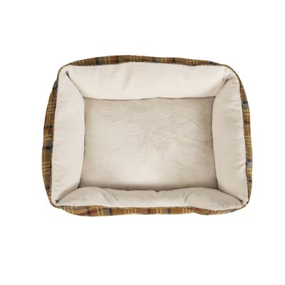 Pendleton Plaid and Fur Kuddler - Desert Plaid