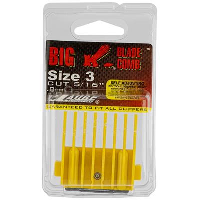 Big K Comb Size 3 Yellow by Laube