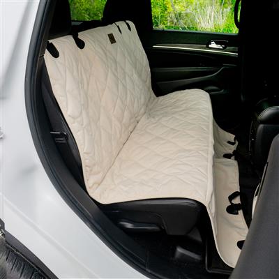 Quilted Microfiber Rear Seat Protector