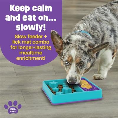 Brightkins™ Square Slow Feeder / Lick Mat