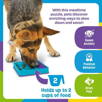 Brightkins™ Square Slow Feeder / Lick Mat