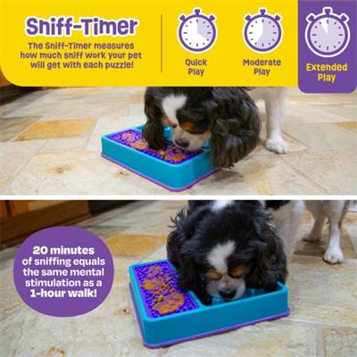 Brightkins™ Square Slow Feeder / Lick Mat