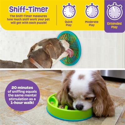 Brightkins™ Circle Slow Feeder / Lick Mat