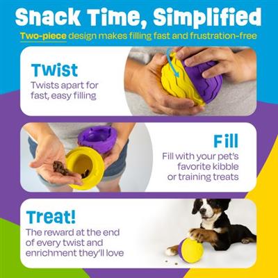 Brightkins™ Tough & Tumble 2-piece Texture Ball (L)