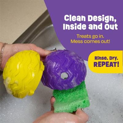 Brightkins™ Tough & Tumble 2-piece Texture Ball (L)