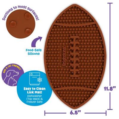 Brightkins™ Football Lick Mat