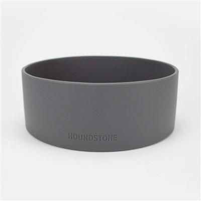 Food Grade Silicone Dog Bowl - Charcoal Grey, 4.5 Cups Volume, Dishwasher Safe, Non-Slip