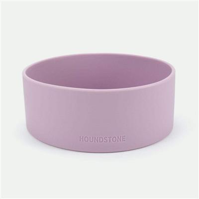 Food Grade Silicone Dog Bowl - Mauve, 4.5 Cups Volume, Dishwasher Safe, Non-Slip