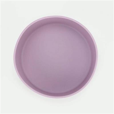 Food Grade Silicone Dog Bowl - Mauve, 4.5 Cups Volume, Dishwasher Safe, Non-Slip