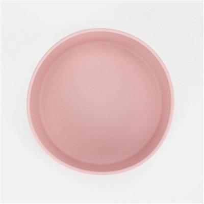 Food Grade Silicone Dog Bowl - Pink, 4.5 Cups Volume, Dishwasher Safe, Non-Slip