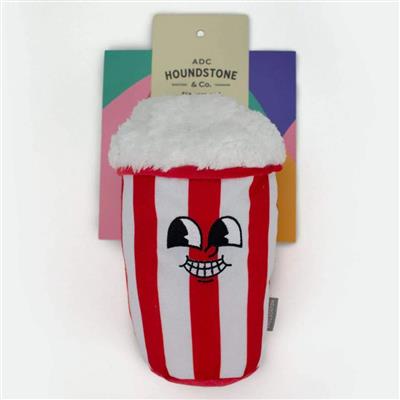 Popcorn Interactive Dog Toy With Treat Pockets, Mental Stimulation Dog Toy