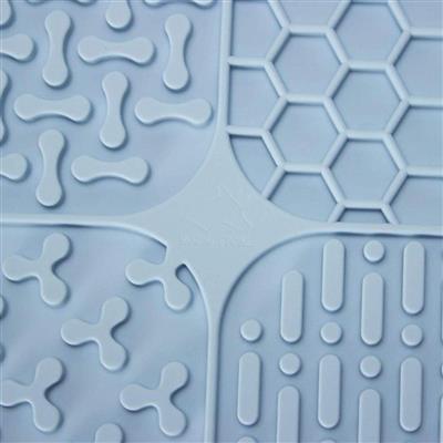 Houndstone Dog Lick Mat, Dishwasher Safe, Powder Blue
