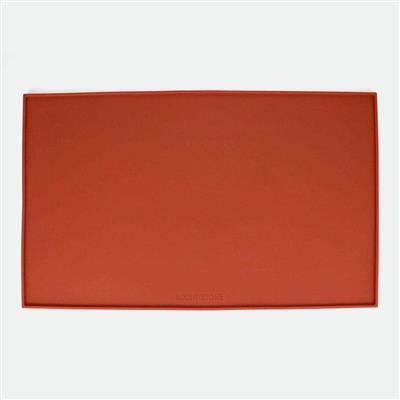 Houndstone Silicone Pet Food Mat, Dishwasher Safe, Terracotta