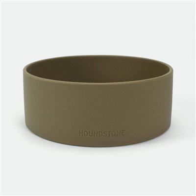 Food Grade Silicone Dog Bowl - Olive, 4.5 Cups Volume, Dishwasher Safe, Non-Slip