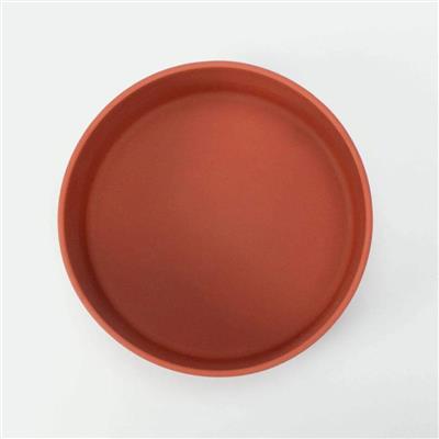 Food Grade Silicone Dog Bowl - Terracotta, 4.5 Cups Volume, Dishwasher Safe, Non-Slip