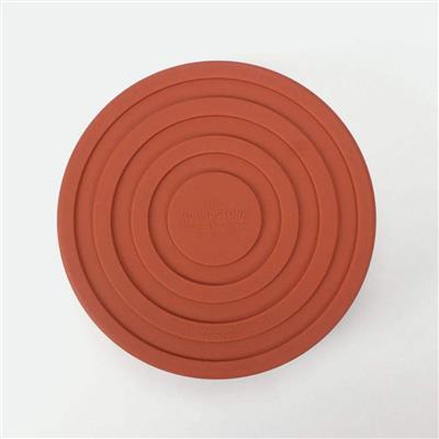 Food Grade Silicone Dog Bowl - Terracotta, 4.5 Cups Volume, Dishwasher Safe, Non-Slip
