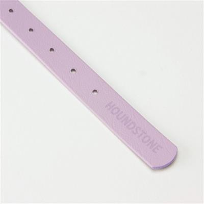 Dual-Tone Biothane Dog Collar In Gray & Violet