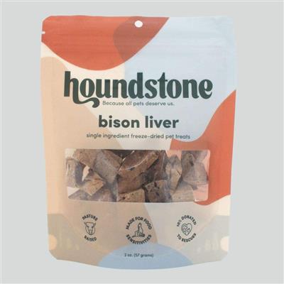 Bison Liver Dog Treats – Freeze-Dried
