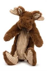 Hugglehounds Dog Rope X Brace Maple Moose 16 Inch