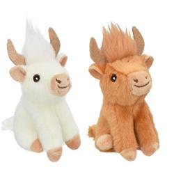 Multipet Highland Cow Cat Toy