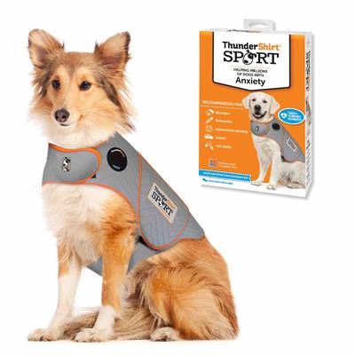 ThunderShirt For Dogs Platinum Sport - Dog Anxiety Relief Calming Vest