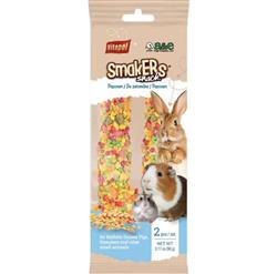 A  E Cages Vitapol Smakers Small Animal Treat Stick Popcorn, 6ea/2 pk