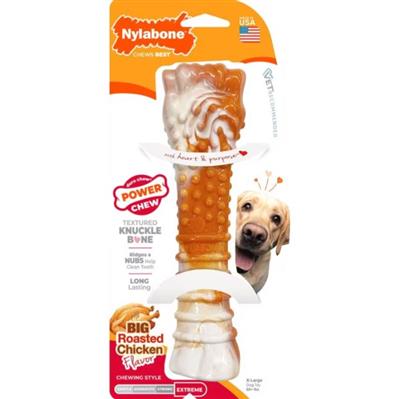 Nylabone Power Chew Limited Edition Bone Chicken XLarge
